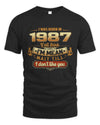 1987 HH89-K2 – Funny Birth Year Attitude Quote T-Shirt