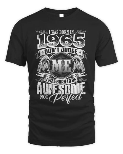 1965 HH89-K2 – Awesome Birth Year Quote T-Shirt - Unisex Standard T-Shirt - Black