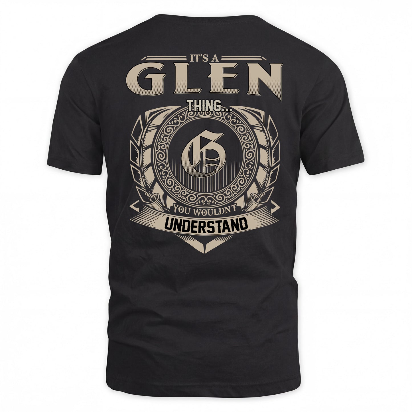 GLEN HH88-K2–Personalized Name Quote Apparel “It’s a/an NAME Thing You Wouldn’t Understand”