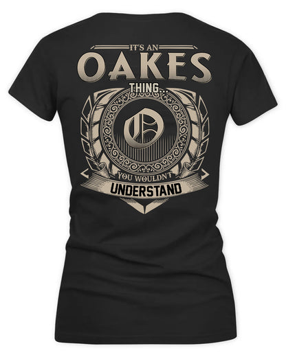 OAKES HH88-K2–Personalized Name Quote Apparel “It’s a/an NAME Thing You Wouldn’t Understand”