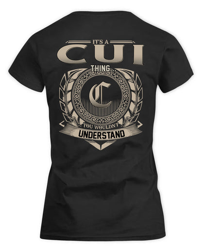 CUI HH88-K2–Personalized Name Quote Apparel “It’s a/an NAME Thing You Wouldn’t Understand”