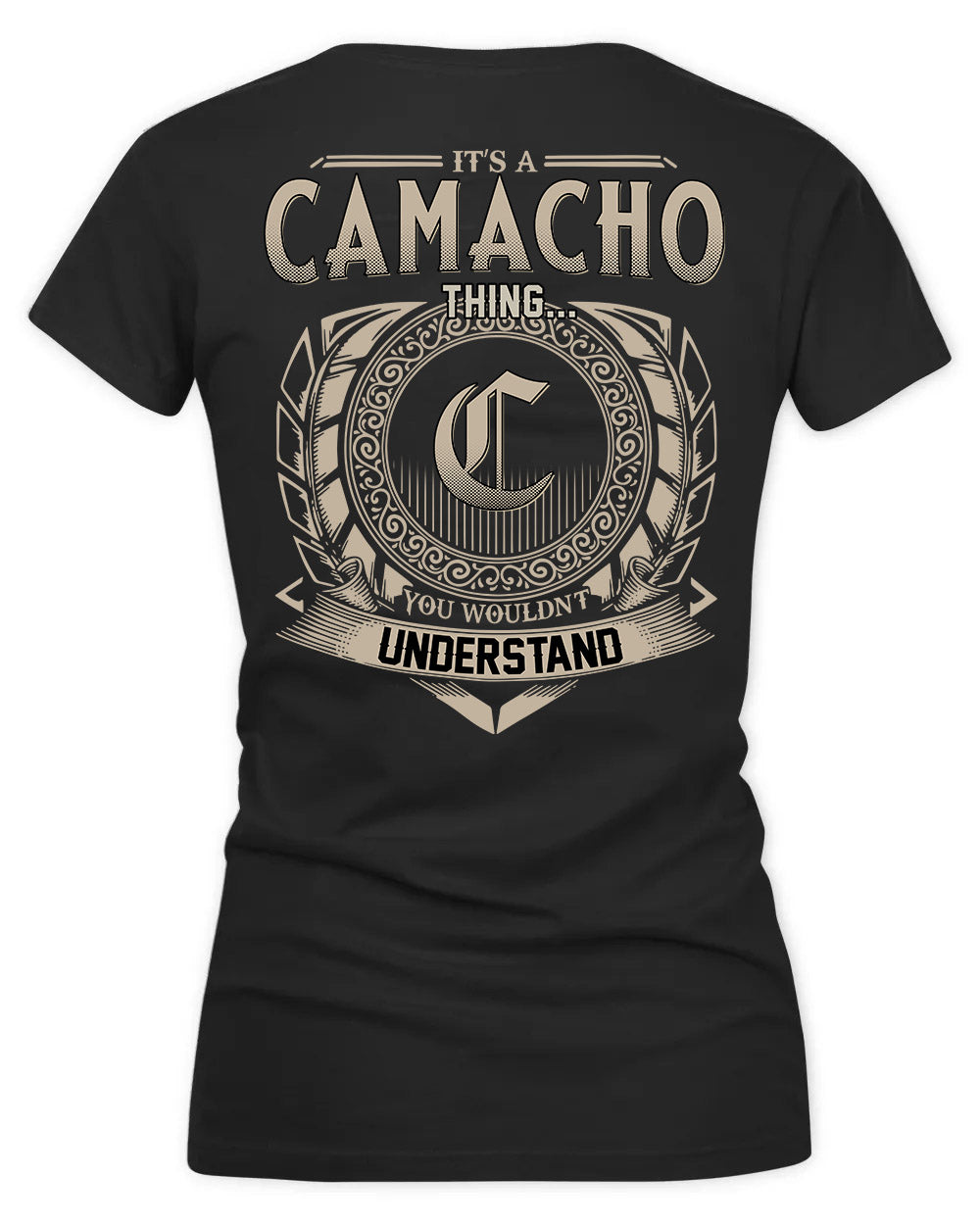 CAMARA HH88-K2–Personalized Name Quote Apparel “It’s a/an NAME Thing You Wouldn’t Understand”