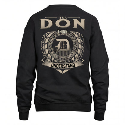 DON HH88-K2–Personalized Name Quote Apparel “It’s an NAME Thing You Wouldn’t Understand”