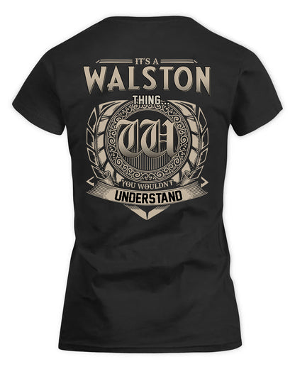 WALTON HH88-K2–Personalized Name Quote Apparel “It’s a/an NAME Thing You Wouldn’t Understand”