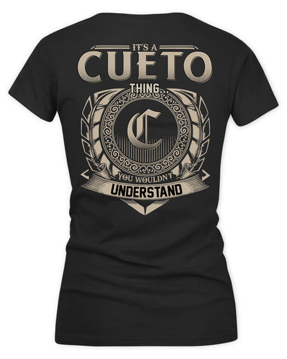CUEVA HH88-K2–Personalized Name Quote Apparel “It’s a/an NAME Thing You Wouldn’t Understand”