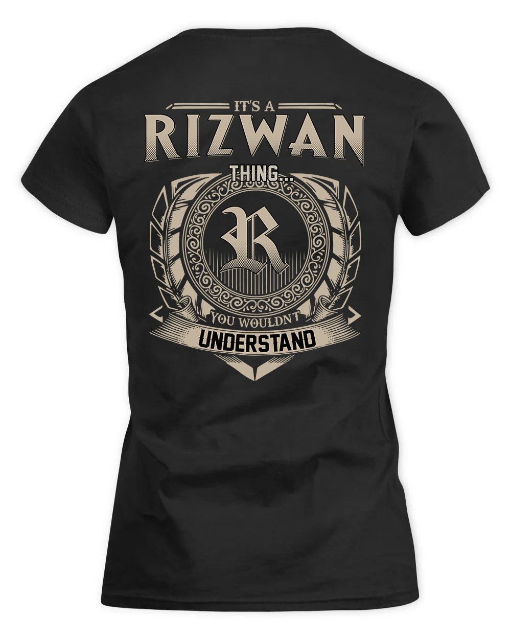 RIZZO HH88-K2–Personalized Name Quote Apparel “It’s a/an NAME Thing You Wouldn’t Understand”