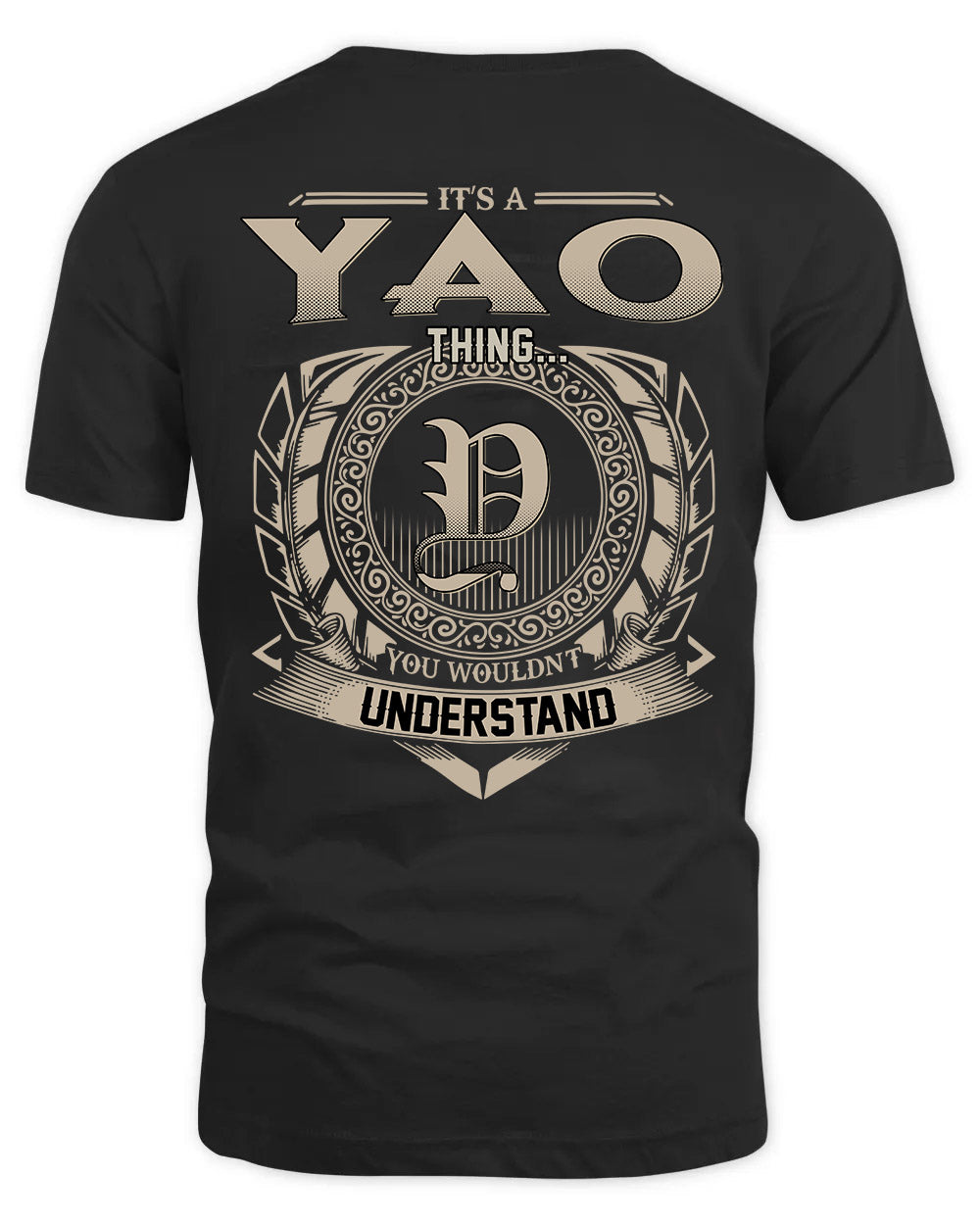 YAO HH88-K2–Personalized Name Quote Apparel “It’s a/an NAME Thing You Wouldn’t Understand”