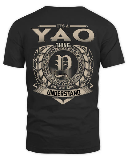 YAO HH88-K2–Personalized Name Quote Apparel “It’s a/an NAME Thing You Wouldn’t Understand”
