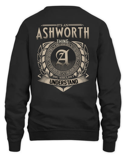 ASHWORTH HH88-K2–Personalized Name Quote Apparel “It’s a/an NAME Thing You Wouldn’t Understand”
