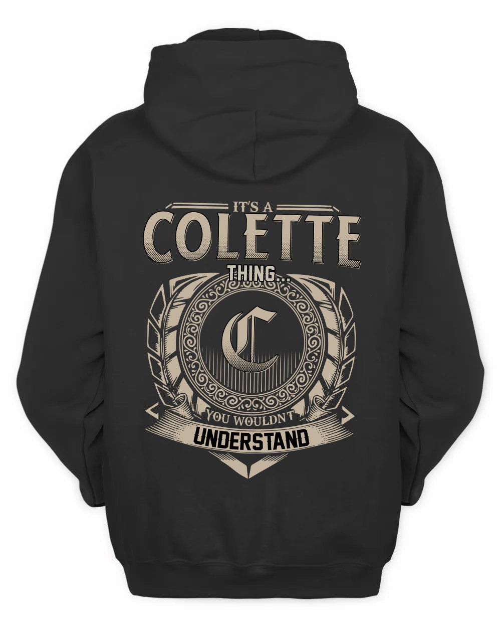 COLETTE HH88-K2–Personalized Name Quote Apparel “It’s a/an NAME Thing You Wouldn’t Understand”