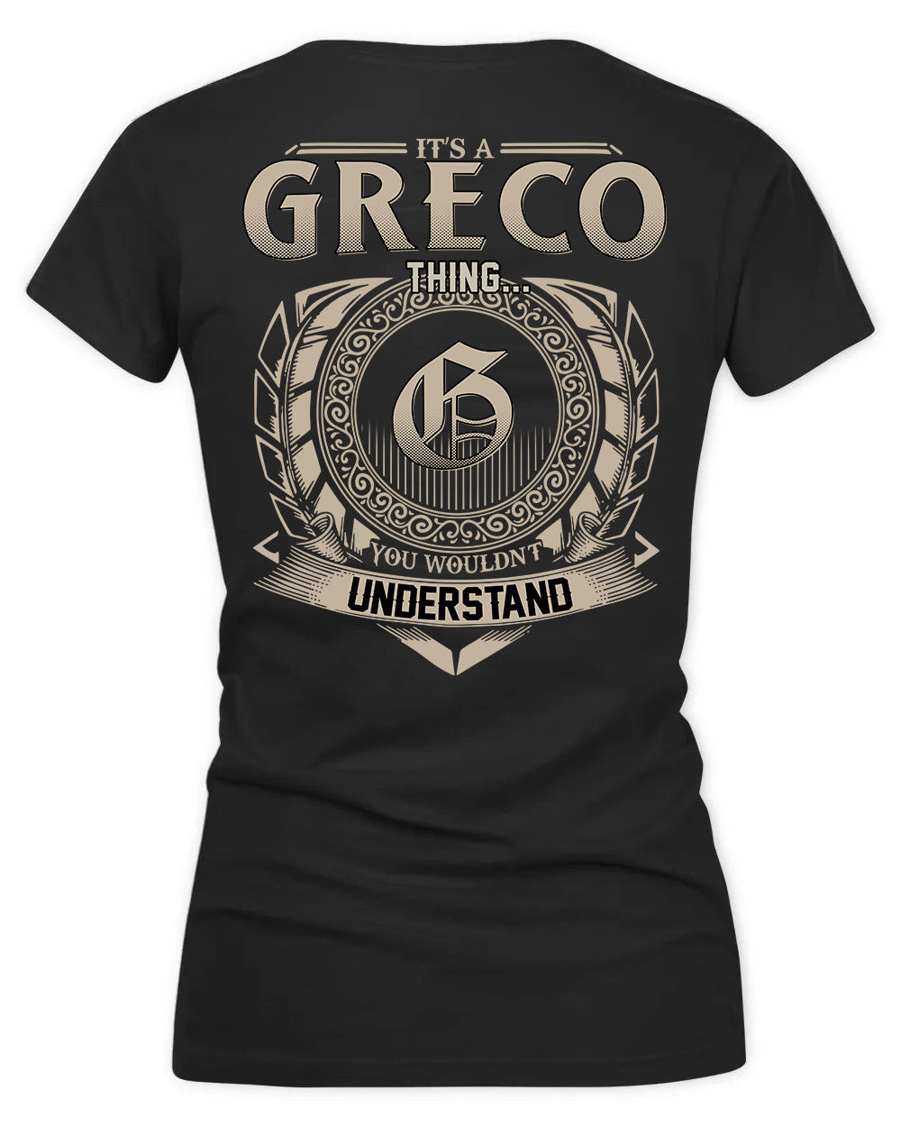 GREENBERG HH88-K2–Personalized Name Quote Apparel “It’s a/an NAME Thing You Wouldn’t Understand”