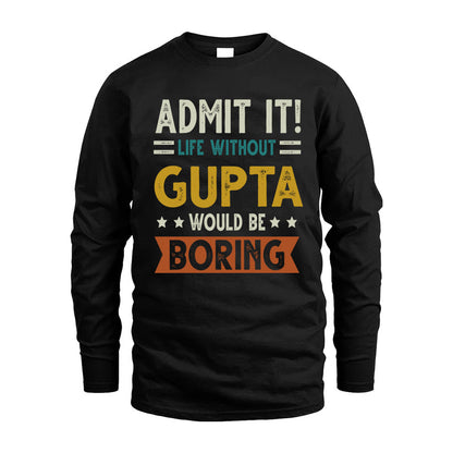 CELAYA HH88-K2–Personalized Funny Quote Apparel “Life Without NAME Would Be Boring”