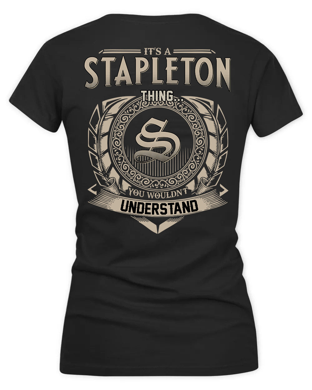 STAPLETON HH88-K2–Personalized Name Quote Apparel “It’s a/an NAME Thing You Wouldn’t Understand”