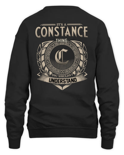 CONSTANCE HH88-K2–Personalized Name Quote Apparel “It’s a/an NAME Thing You Wouldn’t Understand”