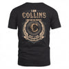 COLLINS 2K-101–Personalized Name Quote Apparel “I Am NAME May Not Be Perfect But I Am Limited Edition”