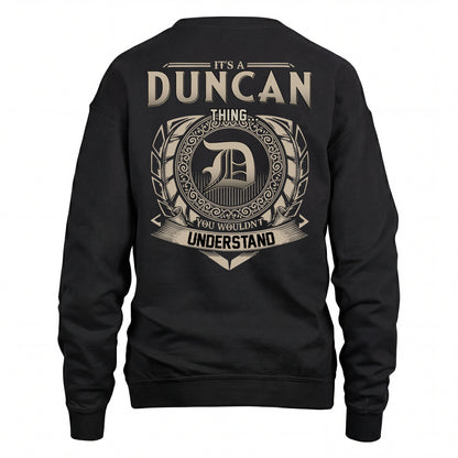 DUNCAN HH88-K2–Personalized Name Quote Apparel “It’s an NAME Thing You Wouldn’t Understand”