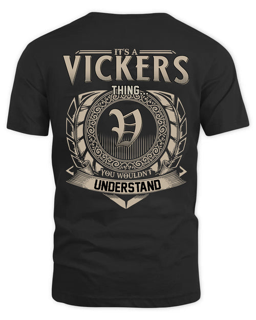 VICKERS HH88-K2–Personalized Name Quote Apparel “It’s a/an NAME Thing You Wouldn’t Understand”