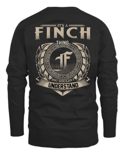 FINCH HH88-K2–Personalized Name Quote Apparel “It’s a/an NAME Thing You Wouldn’t Understand”