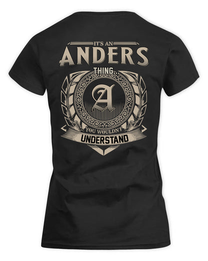 ANDERS HH88-K2–Personalized Name Quote Apparel “It’s a/an NAME Thing You Wouldn’t Understand”