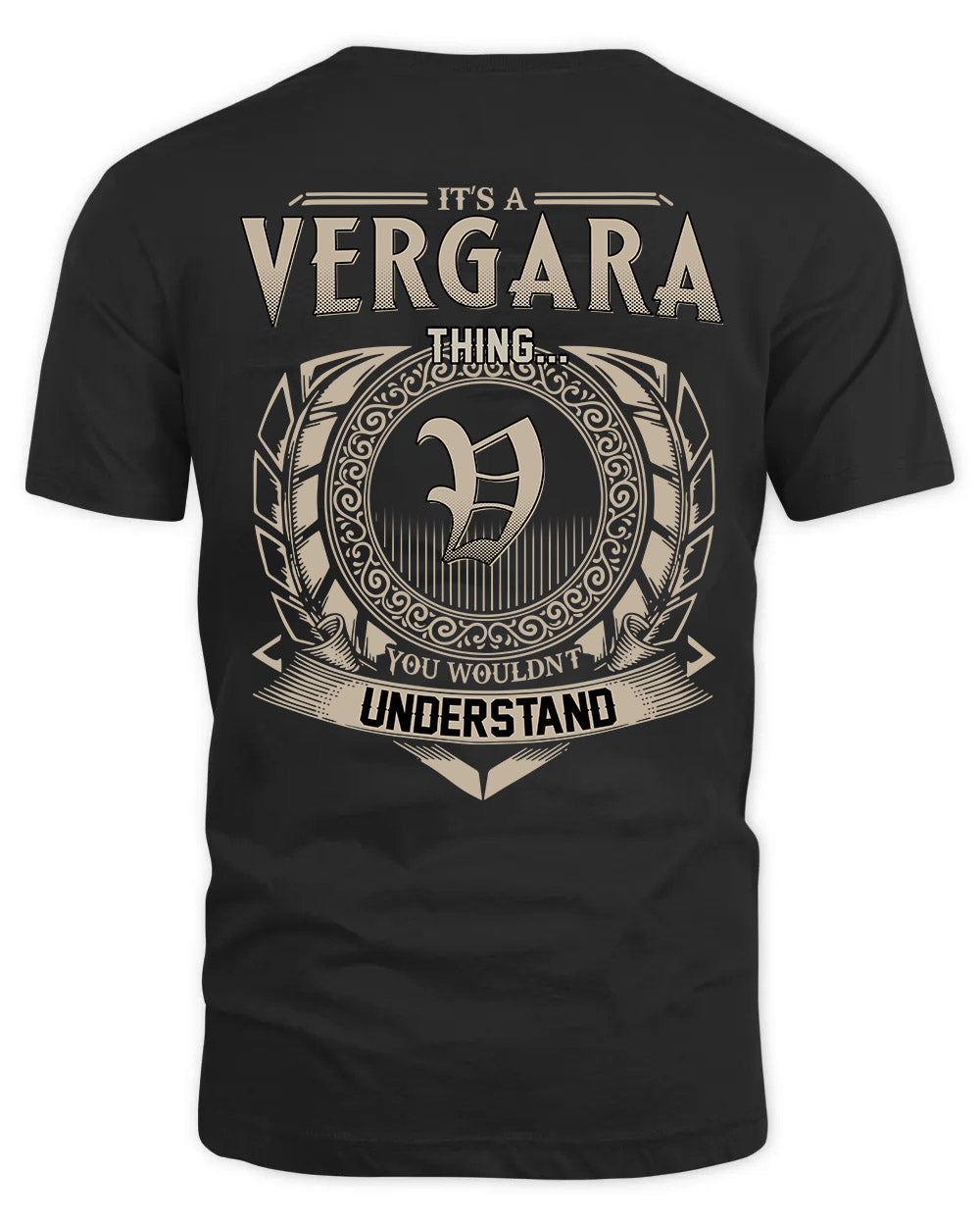 VERGARA HH88-K2–Personalized Name Quote Apparel “It’s a/an NAME Thing You Wouldn’t Understand”