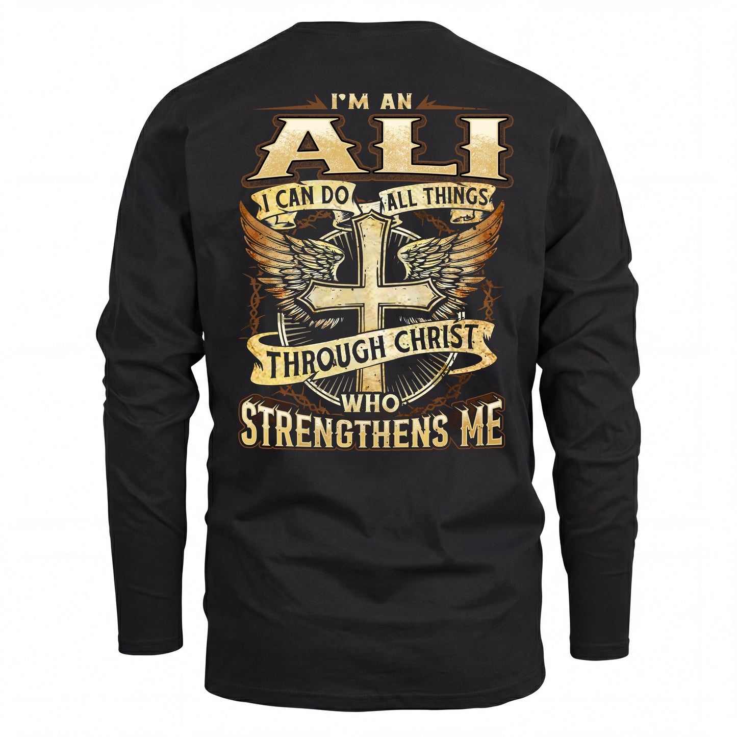 ALI HH88-K2–Personalized Name Quote T-Shirt