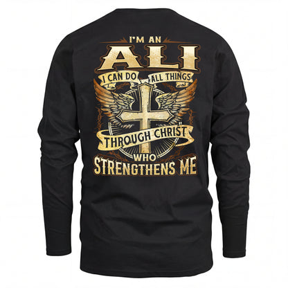 ALI HH88-K2–Personalized Name Quote T-Shirt