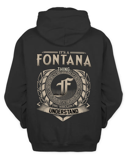 FONTANA HH88-K2–Personalized Name Quote Apparel “It’s a/an NAME Thing You Wouldn’t Understand”