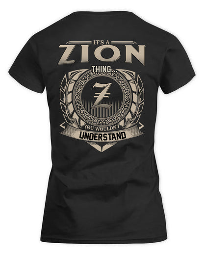 ZORRILLA HH88-K2–Personalized Name Quote Apparel “It’s a/an NAME Thing You Wouldn’t Understand”