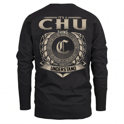 CHU HH88-K2–Personalized Name Quote Apparel “It’s an NAME Thing You Wouldn’t Understand”
