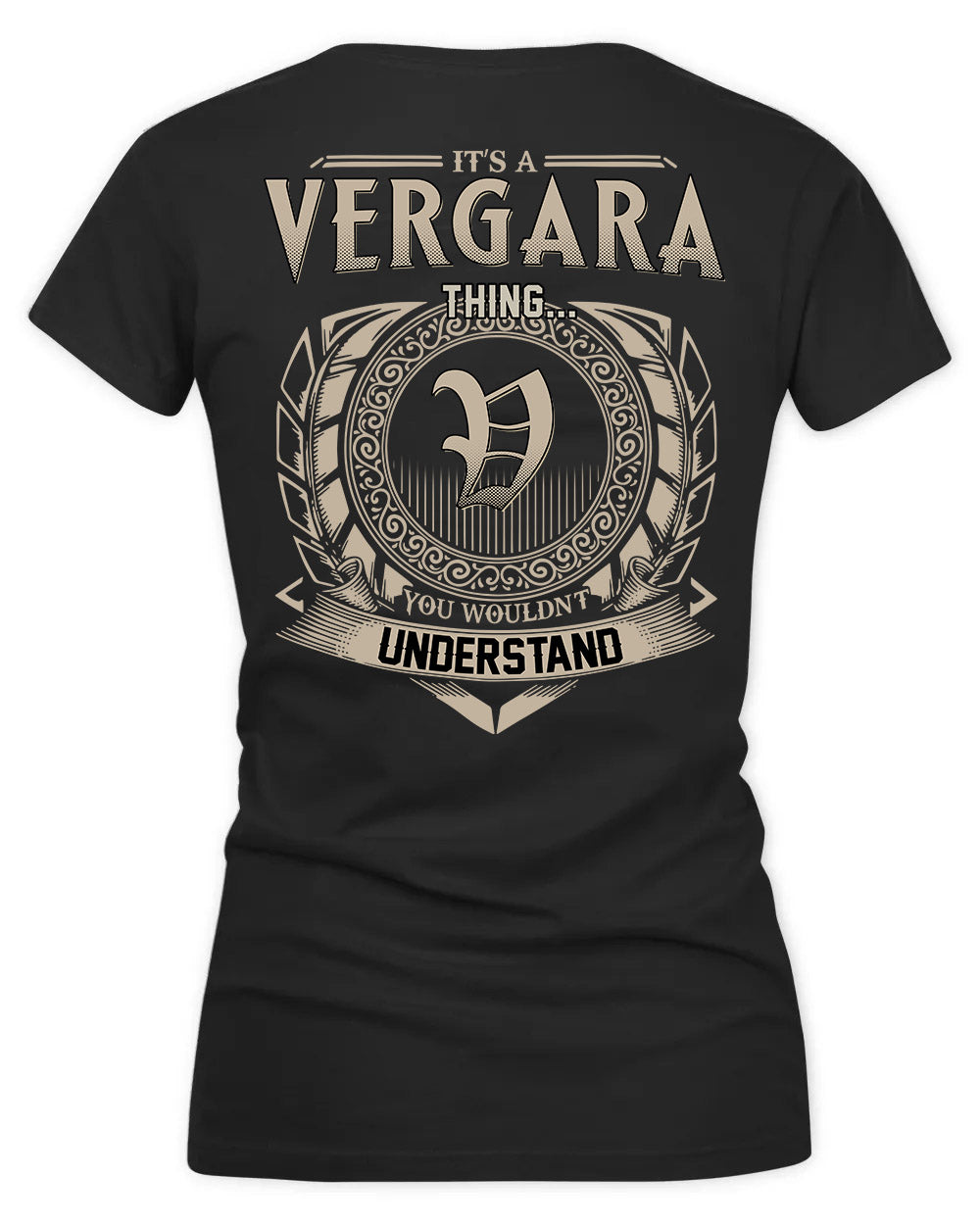 VERGARA HH88-K2–Personalized Name Quote Apparel “It’s a/an NAME Thing You Wouldn’t Understand”