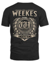 WEEKES HH88-K2–Personalized Name Quote Apparel “It’s a/an NAME Thing You Wouldn’t Understand”