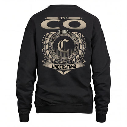 CO HH88-K2–Personalized Name Quote Apparel “It’s an NAME Thing You Wouldn’t Understand”