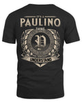 PAULINO HH88-K2–Personalized Name Quote Apparel “It’s a/an NAME Thing You Wouldn’t Understand”