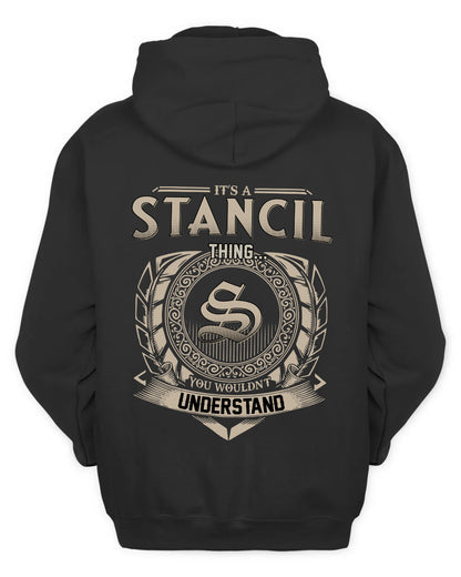 STANCIL HH88-K2–Personalized Name Quote Apparel “It’s a/an NAME Thing You Wouldn’t Understand”