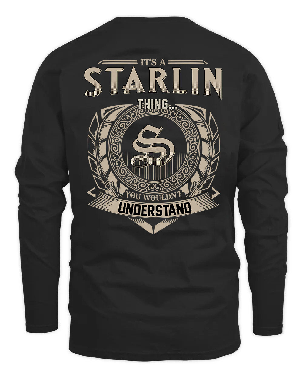 STARLIN HH88-K2–Personalized Name Quote Apparel “It’s a/an NAME Thing You Wouldn’t Understand”