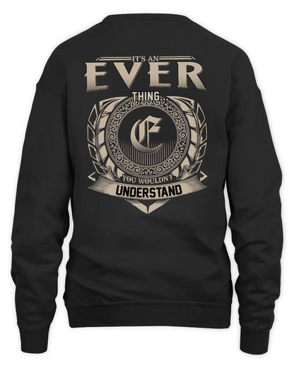 EVER HH88-K2–Personalized Name Quote Apparel “It’s a/an NAME Thing You Wouldn’t Understand”