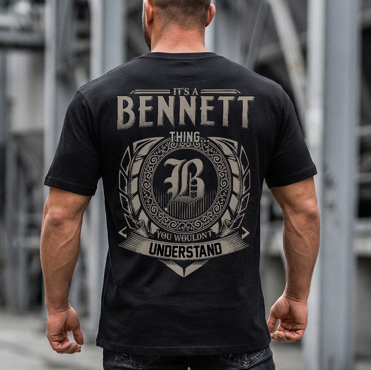BENNETT HH88-K2–Personalized Name Quote Apparel “It’s an NAME Thing You Wouldn’t Understand”
