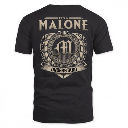 MALONE HH88-K2–Personalized Name Quote Apparel “It’s a/an NAME Thing You Wouldn’t Understand”