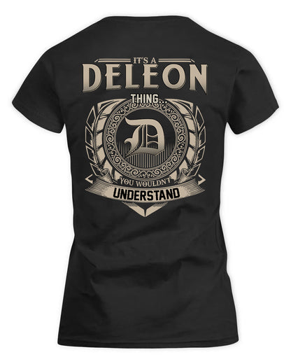 DELEON HH88-K2–Personalized Name Quote Apparel “It’s a/an NAME Thing You Wouldn’t Understand”