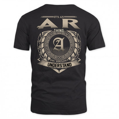 AR HH88-K2–Personalized Name Quote Apparel “It’s a/an NAME Thing You Wouldn’t Understand”