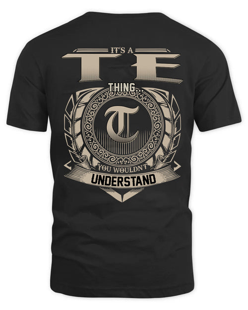 TE HH88-K2–Personalized Name Quote Apparel “It’s a/an NAME Thing You Wouldn’t Understand”