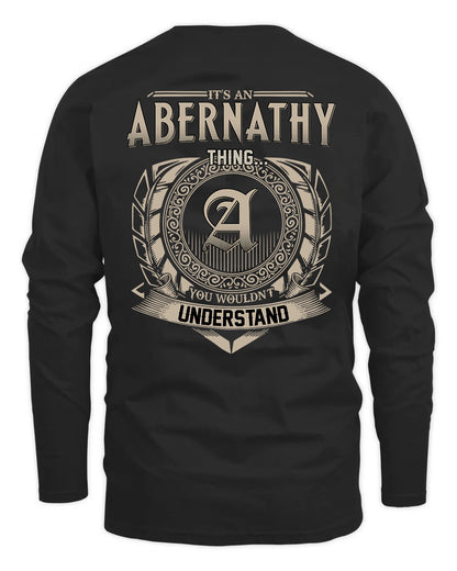 ABERNATHY HH88-K2–Personalized Name Quote Apparel “It’s a/an NAME Thing You Wouldn’t Understand”