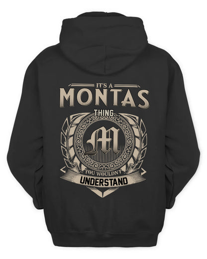 MONTAS HH88-K2–Personalized Name Quote Apparel “It’s a/an NAME Thing You Wouldn’t Understand”