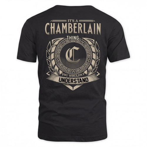 CHAMBERLAIN HH88-K2–Personalized Name Quote Apparel “It’s a/an NAME Thing You Wouldn’t Understand”