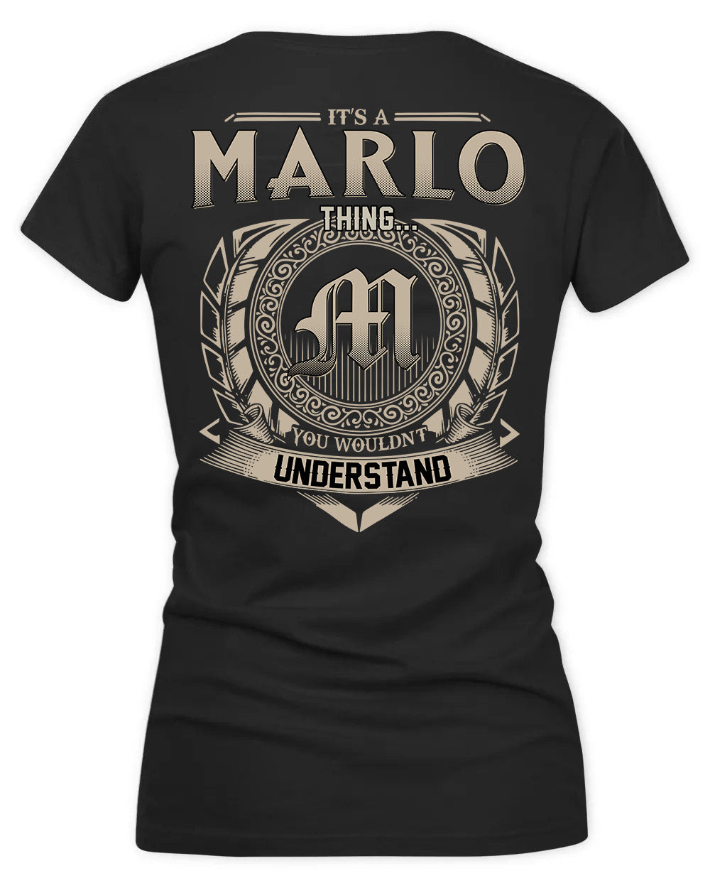 MARLOW HH88-K2–Personalized Name Quote Apparel “It’s a/an NAME Thing You Wouldn’t Understand”