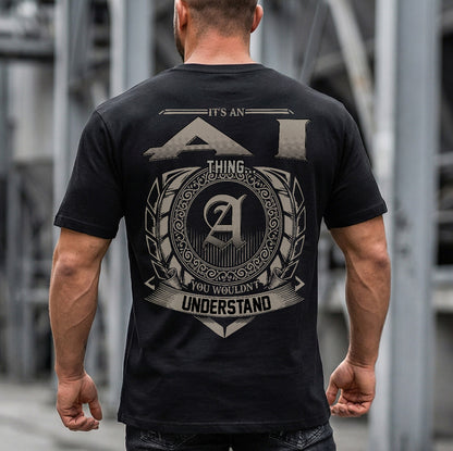 AI HH88-K2–Personalized Name Quote Apparel “It’s a/an NAME Thing You Wouldn’t Understand”