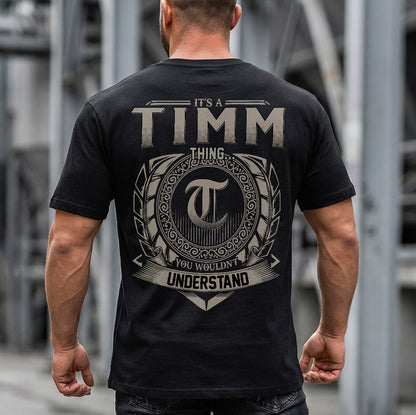 TIMM HH88-K2–Personalized Name Quote Apparel “It’s a/an NAME Thing You Wouldn’t Understand”