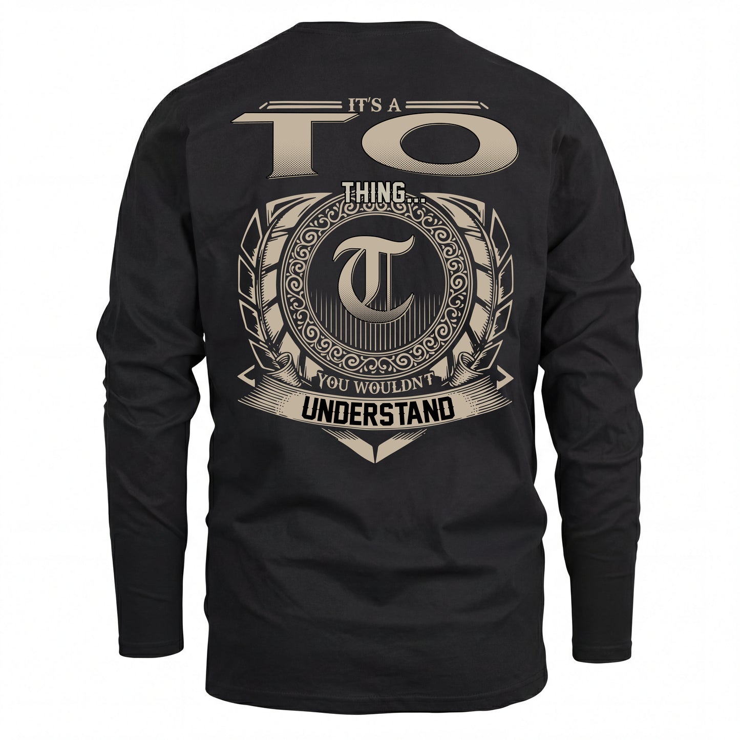 TO HH88-K2–Personalized Name Quote Apparel “It’s an NAME Thing You Wouldn’t Understand”