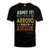 ARROYO HH88-K2–Personalized Funny Quote Apparel “Life Without NAME Would Be Boring”