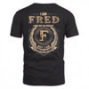 FRED 2K-101–Personalized Name Quote Apparel “I Am NAME May Not Be Perfect But I Am Limited Edition”